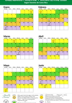 Calendario Foresta y Ornamental 2026